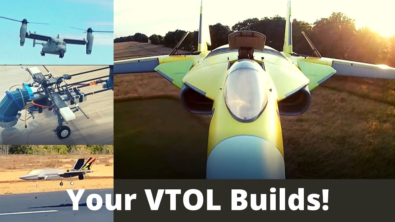 Your Home Build RC VTOL JETS | Hover Tricks And F-35B Transitions!!