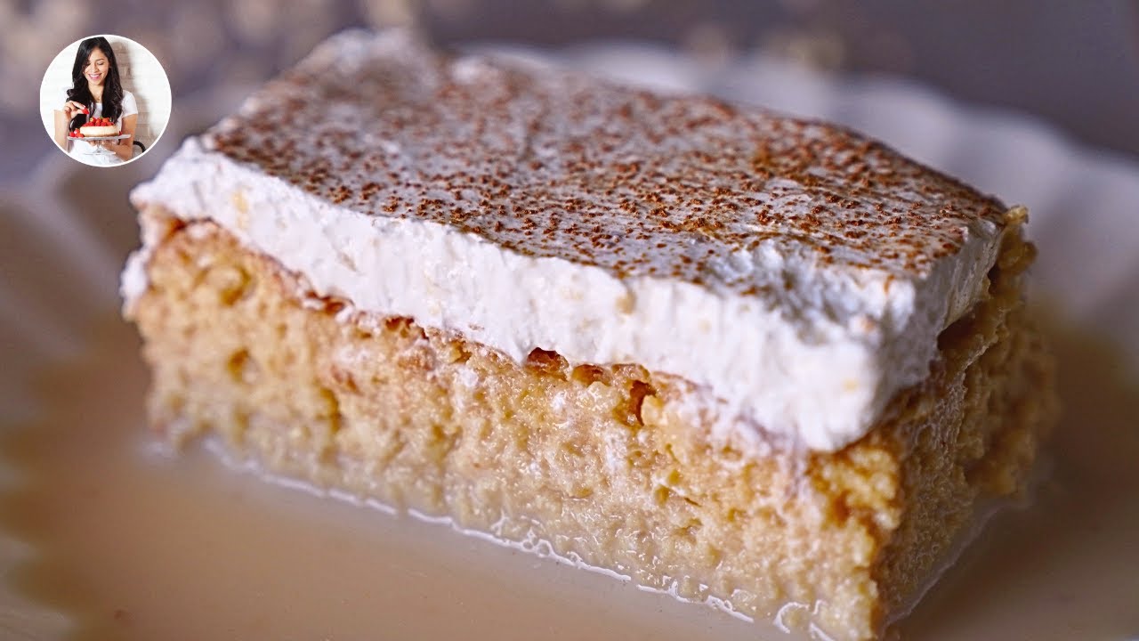 Sin Harinas,  Ni Azúcar! - La mejor Tres Leches se Prepara Así...  | Auxy