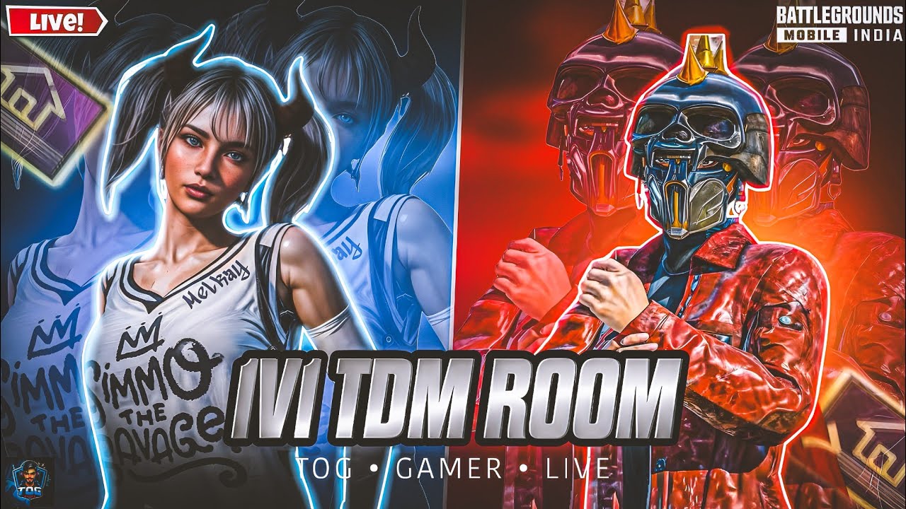 1v1 TDM LIVE BGMI|1V1 TDM | CUSTOM ROOM |  @T0GGAMER   #tdm1v1live #shorts #1v1 #shortsfeed #tdm