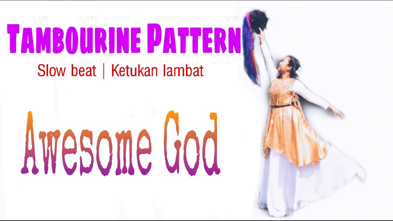 Tambourine Pattern | Awesome God
