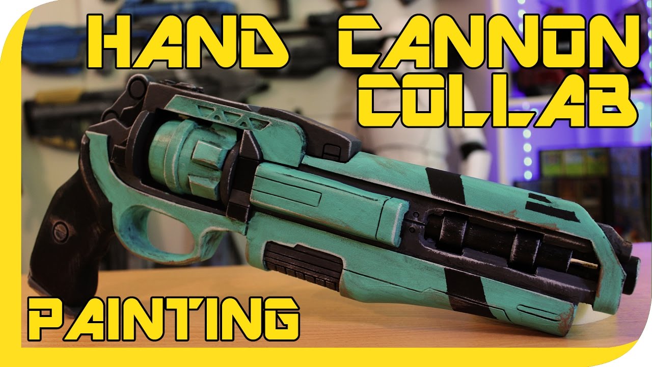 DESTINY Hand Cannon Painting ( Collaboration - Punished Props )