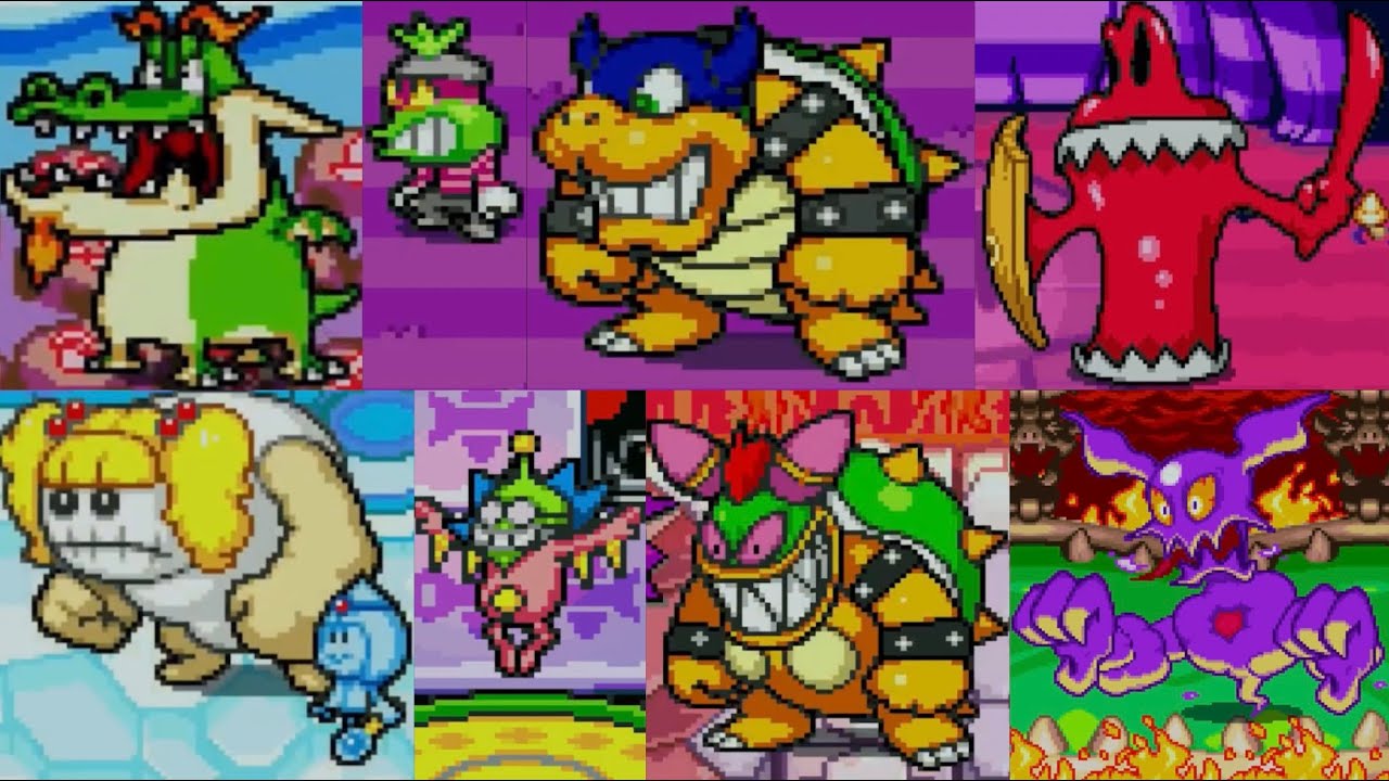 Mario & Luigi: Superstar Saga - All Bosses (+ No Damage)