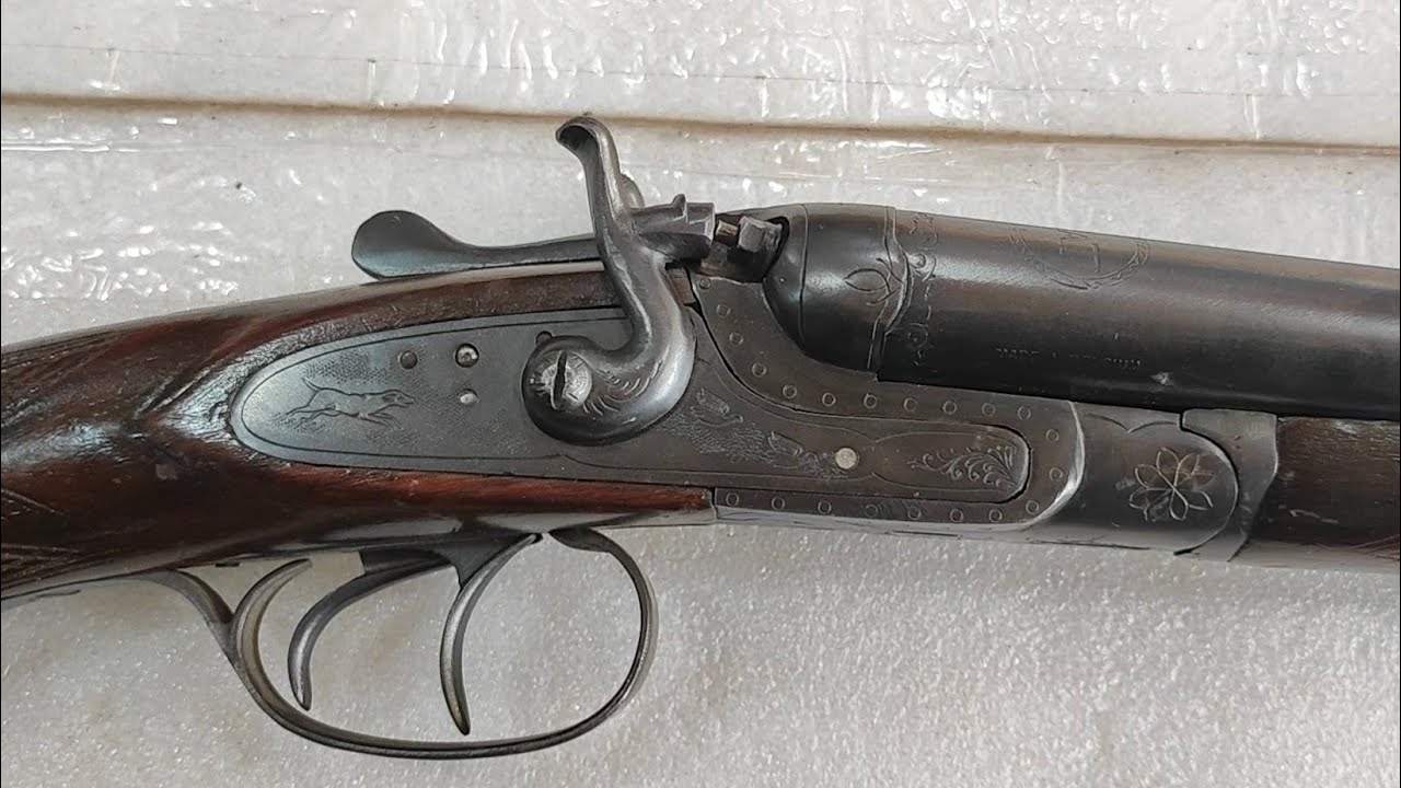 Made in Belgium 12 bore sxs hammered shotgun 'TAT'