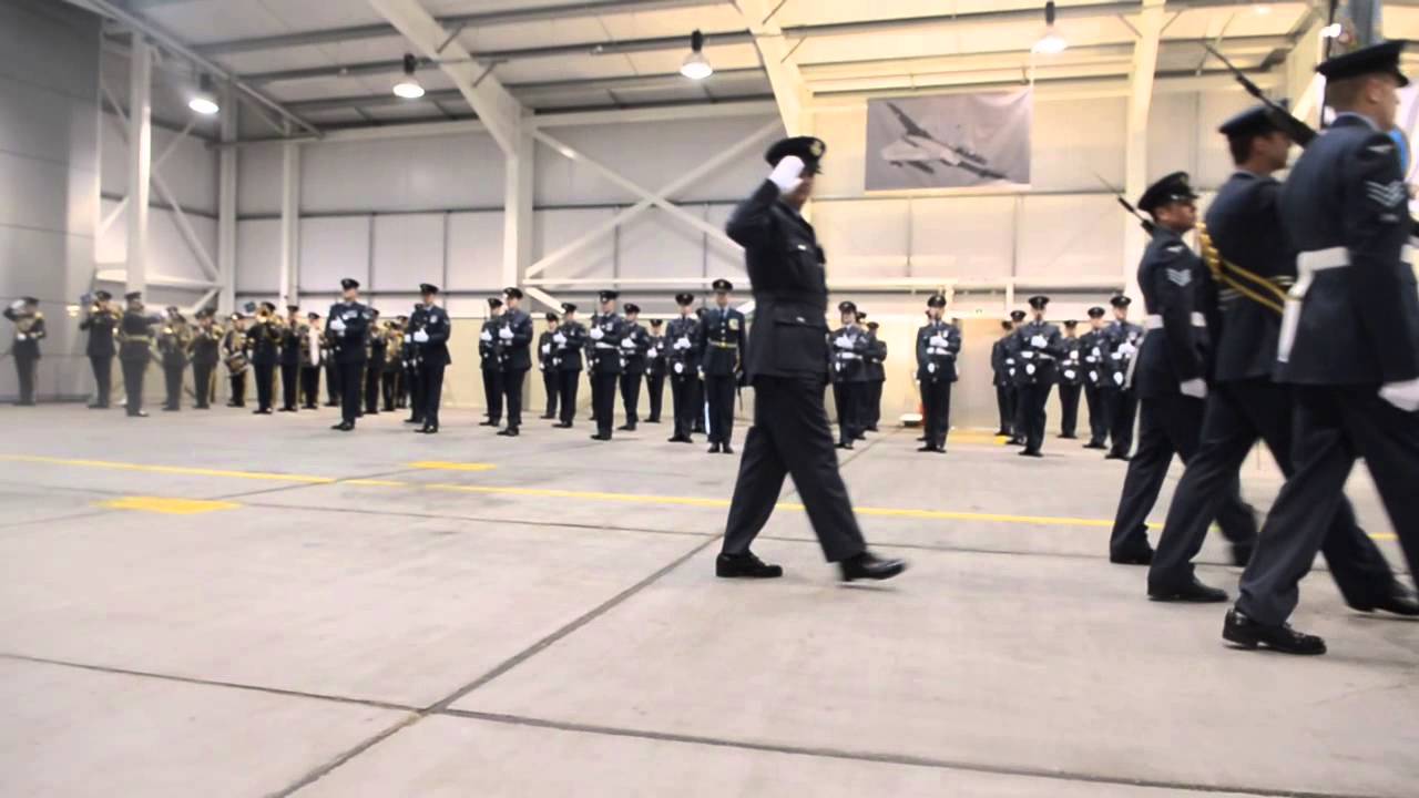 31 Squadron Standard Parade At RAF Marham