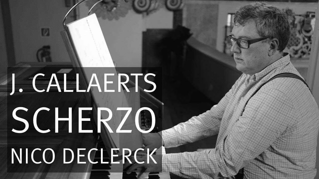 Joseph Callaerts (1838-1901): Scherzo, Nico Declerck - Orgel