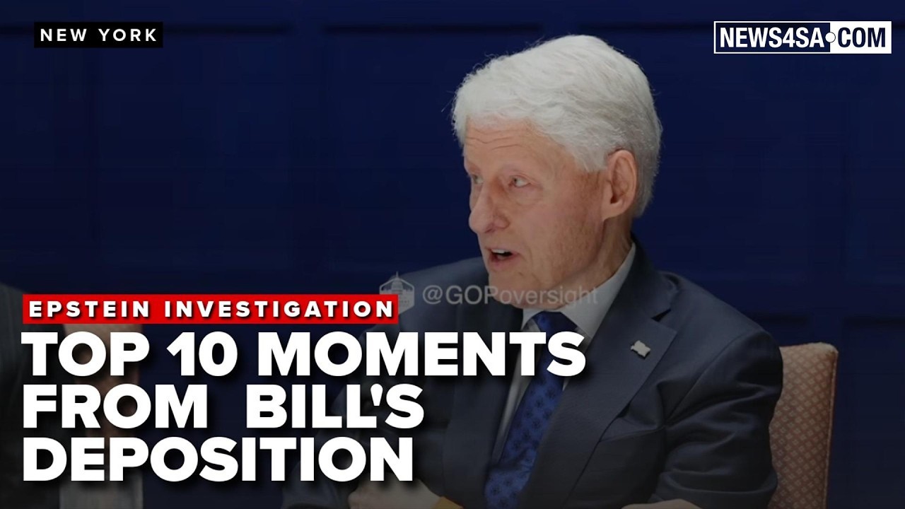 10 MOMENTS you can't miss from Bill Clinton's EPSTEIN DEPOSITION