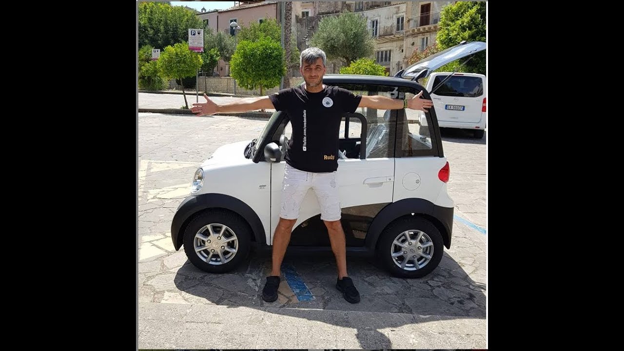 MICROCAR ELETTRICA  da 14 anni in su piccola fuori ma grande dentro 1/2 PRESENTAZIONE