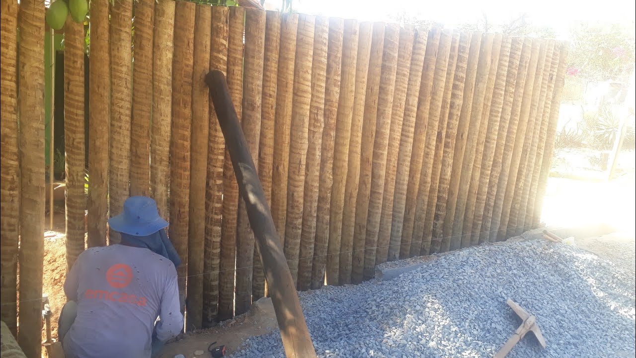 CERCA MURO DE MOURAO EUCALIPTO TRATADO