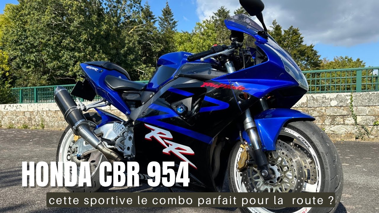 TEST HONDA CBR 954 / Cette moto vas te surprendre ! Sacré Coffre moteur !
