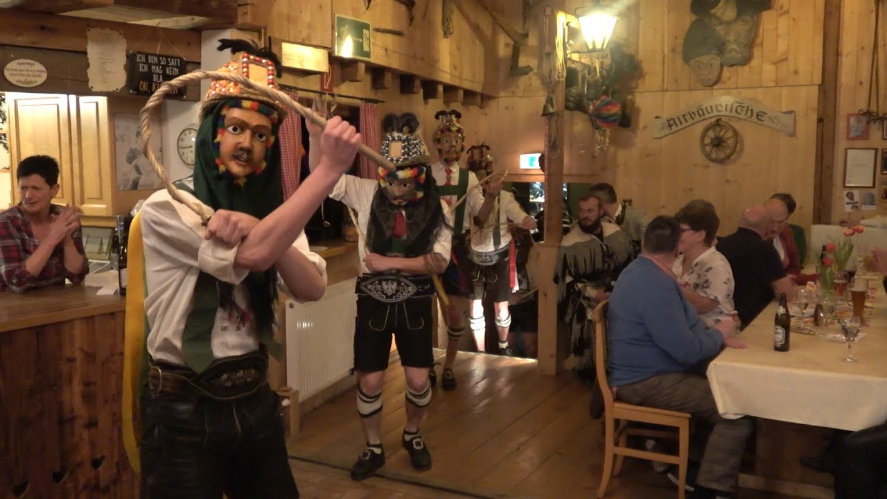Die Amraser Matschgerer in Thaur, 14.02.2023
