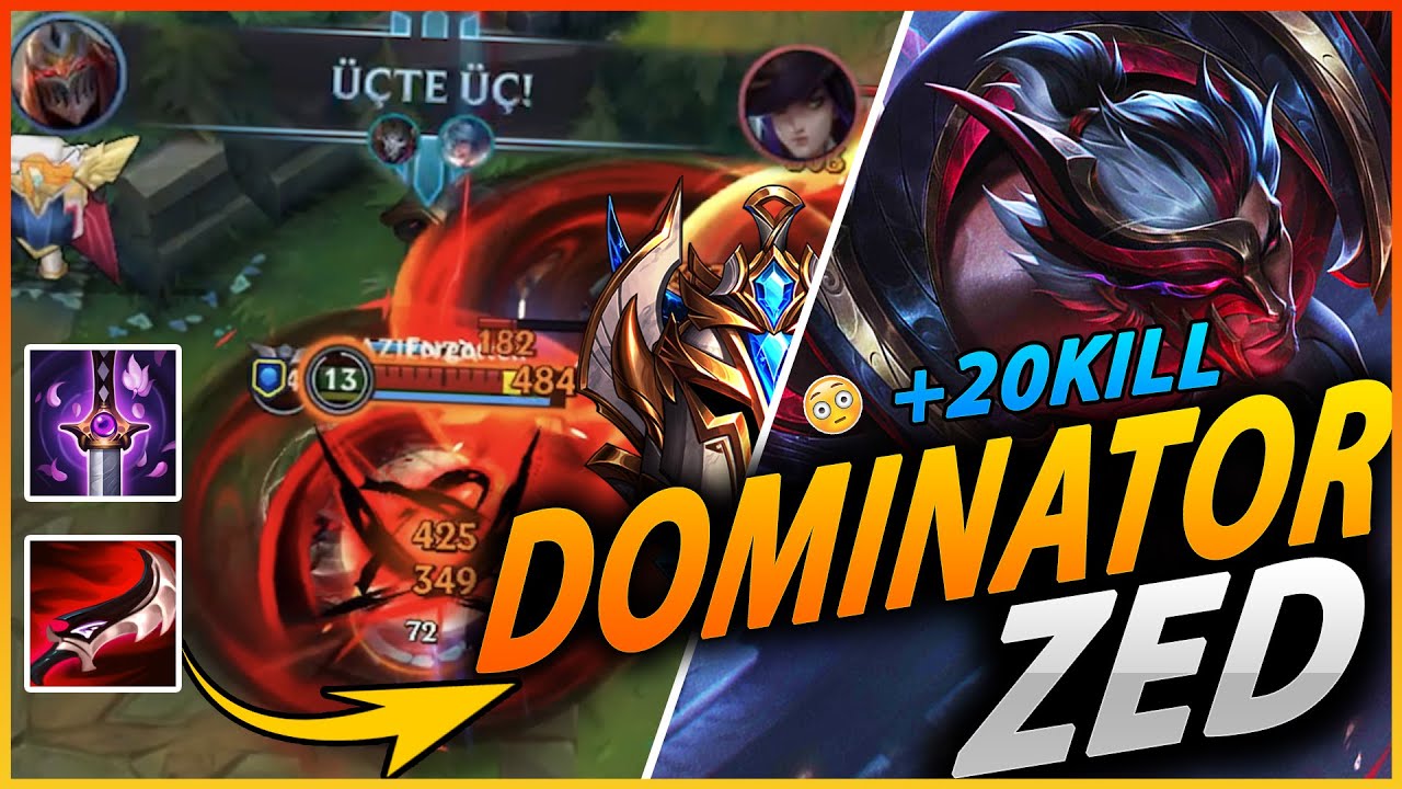 Wild Rift: Gizli Nerf Yiyen Zedle Oyunu Domine Ediyoruz! (Üstün Birlik Zed)