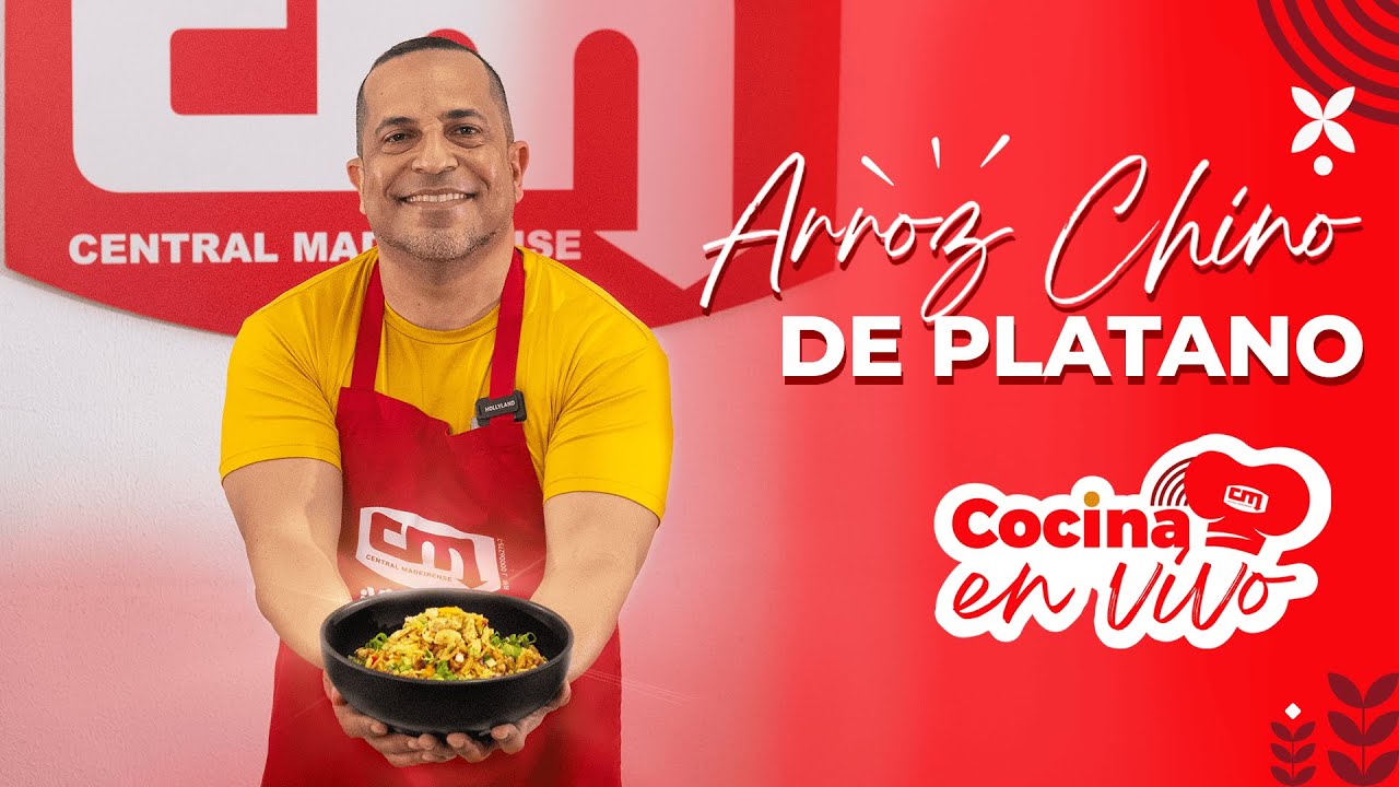 Central Madeirense | Cocina en Vivo: Arroz Chino de Plátano 🤤