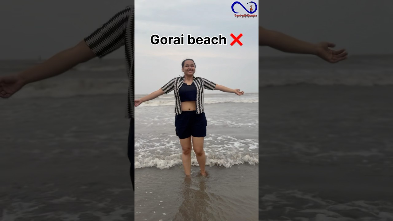 Weekend Beach Gone Wrong 😵Gorai Beach Weekend?#expectationvsreality #gorai