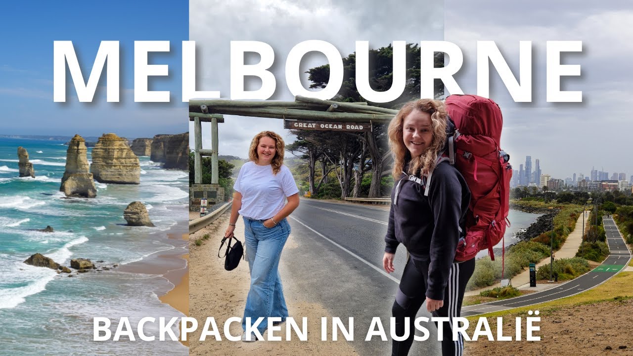 MELBOURNE - BACKPACKEN IN AUSTRALI&Euml; VLOG 1 // Ilona Captures