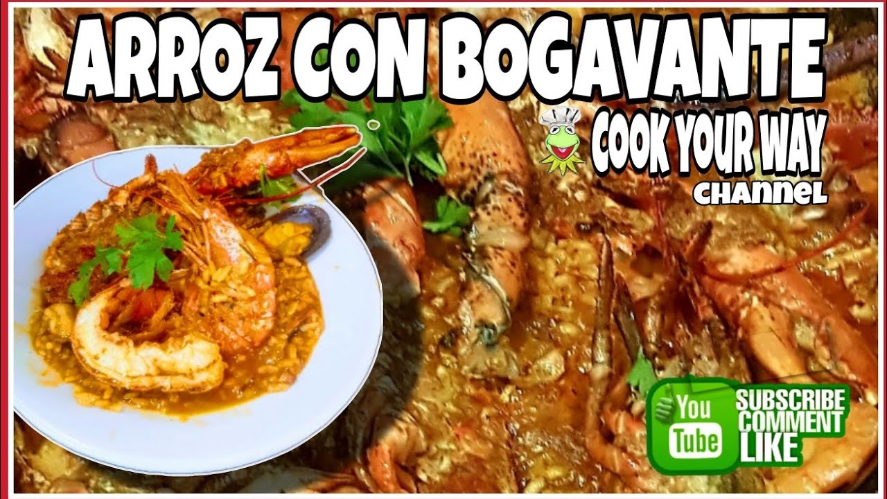 El Auténtico Arroz con Bogavante :  Receta casera el Sabor de siempre. #valenciaumami #arroz