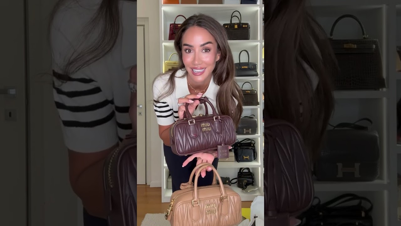Unboxing Saint Laurent, Miu Miu, Bottega & Savette New Bags #shorts