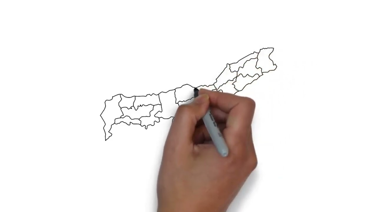 How to draw Assam Map | #drawing #howtodraw