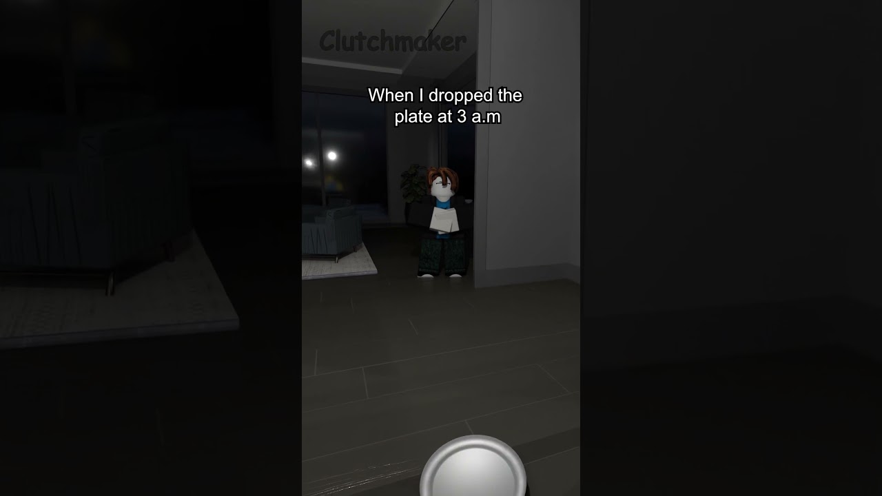 POV: When I dropped the plate at 3 a m: #shorts #short #roblox #funny #robloxmemes