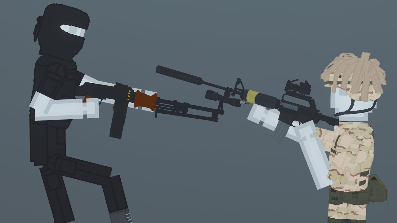 Special Forces Fights Bandits in the Middle East in People Playground
