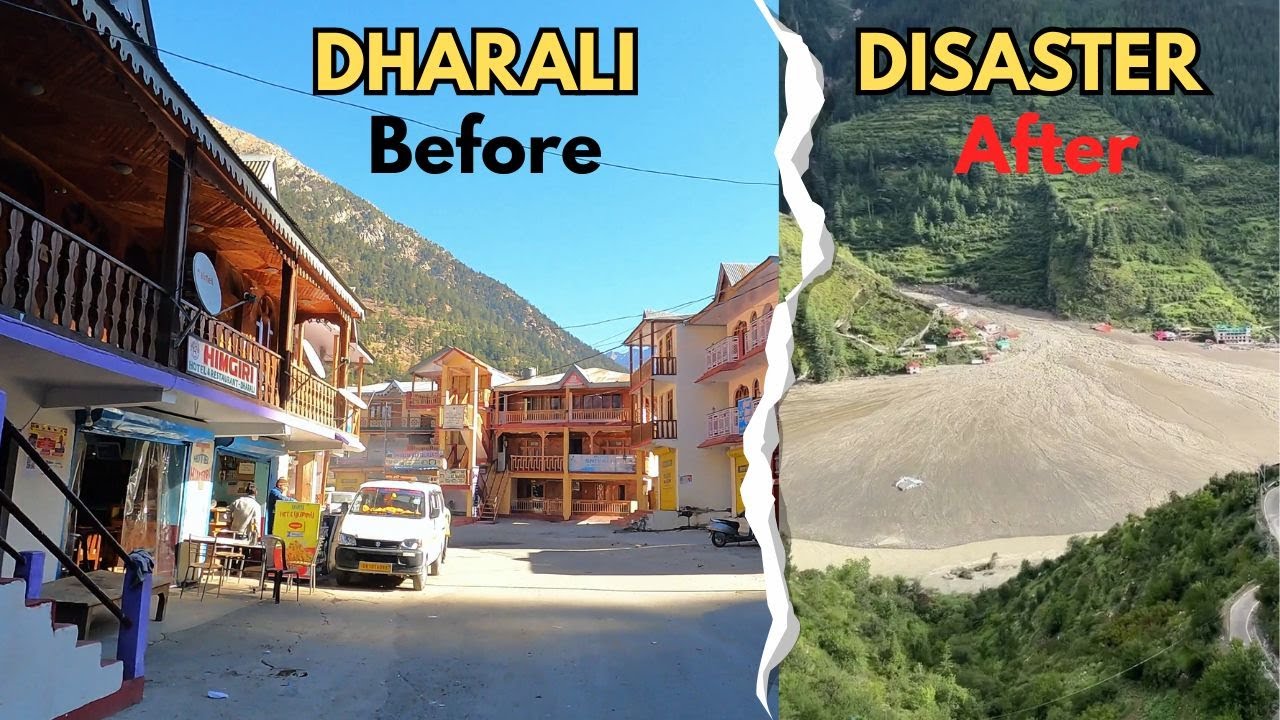 धराली आपदा - प्रकृति का कहर || Dharali Disaster || Harshil Valley || Uttarkashi || Uttarakhand