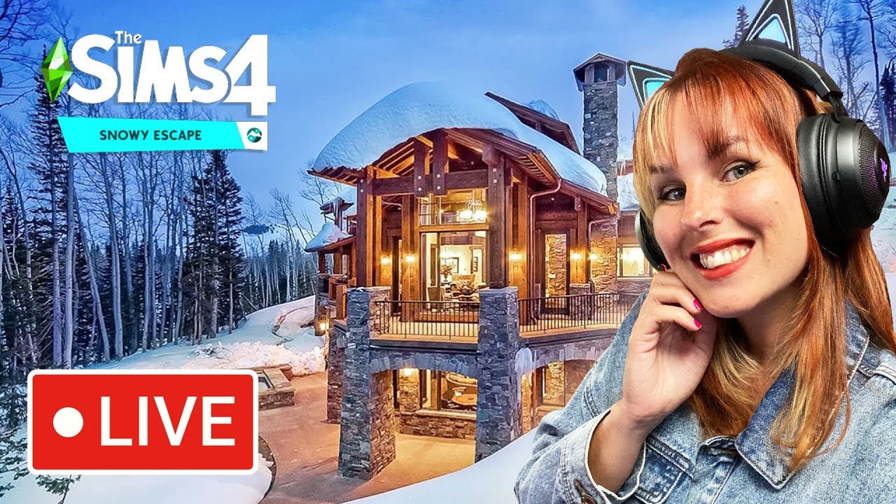 #1 KNUS SNEEUWHUISJE BOUWEN - Sims4 Sneeuwpret