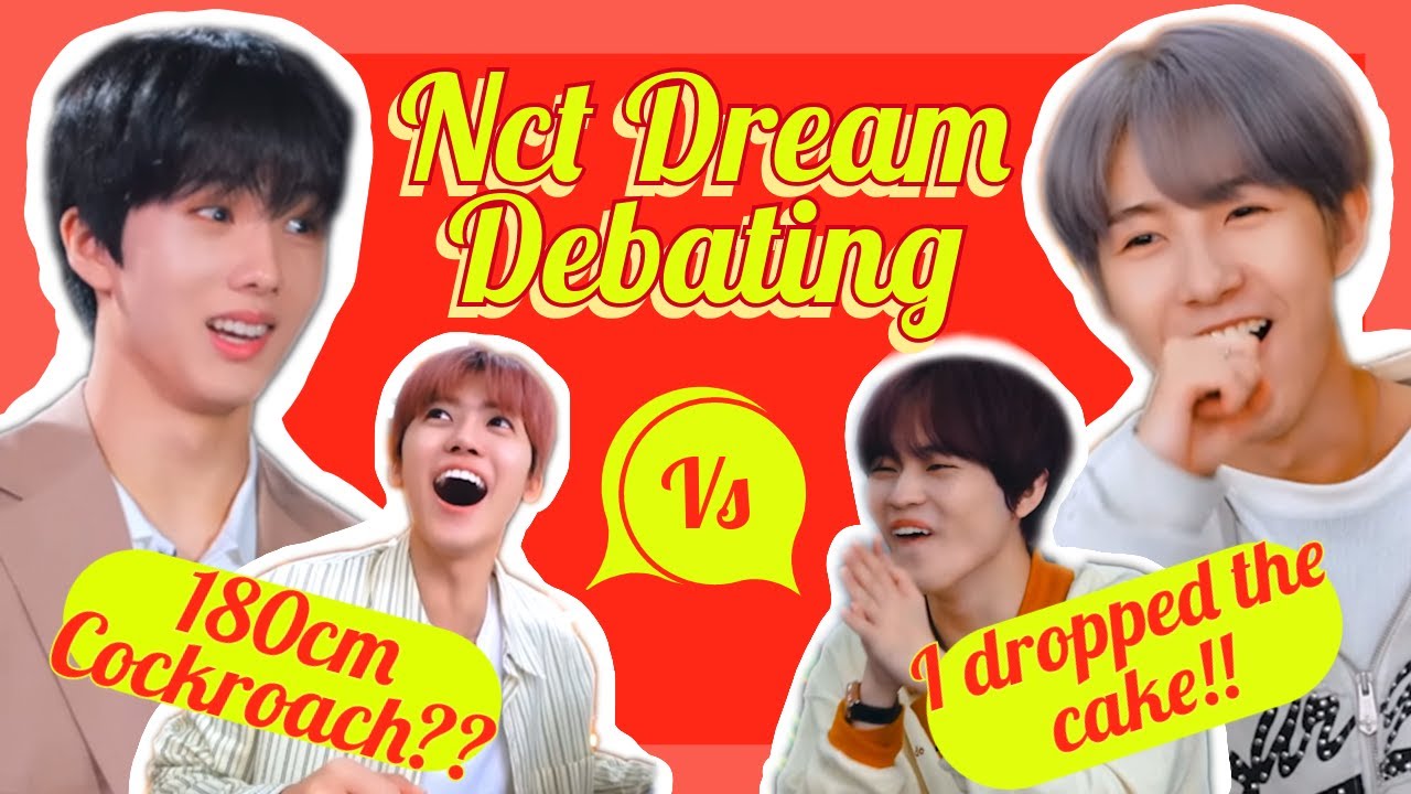 Nct Dream debating like their lives depend on it