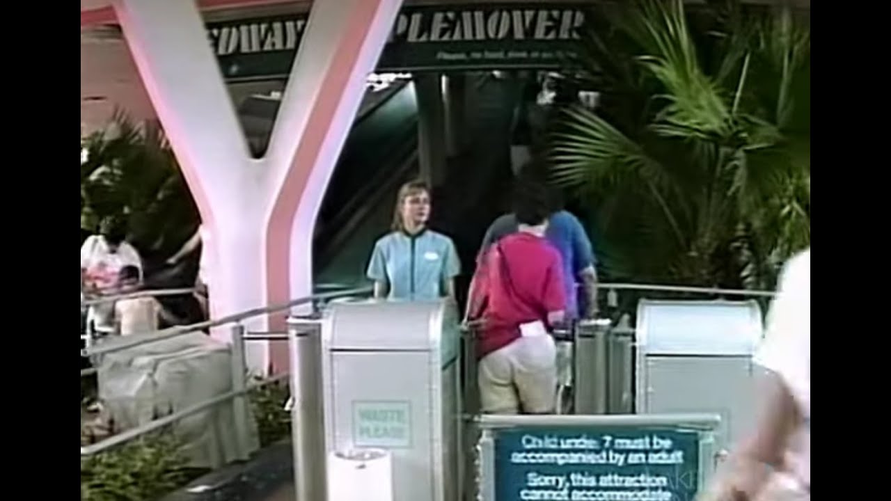 Restored video: WEDWay Peoplemover (1991)