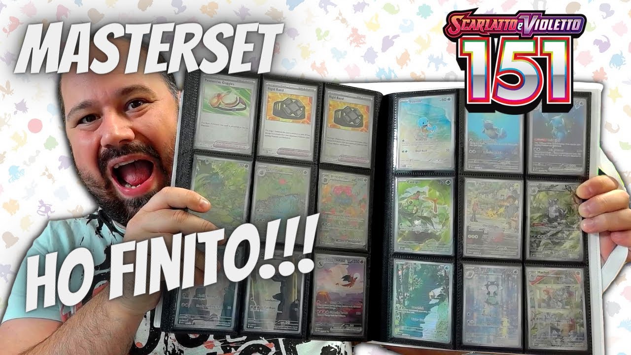 POKEMON 151 COLLEZIONE COMPLETA! (Masterset 151)