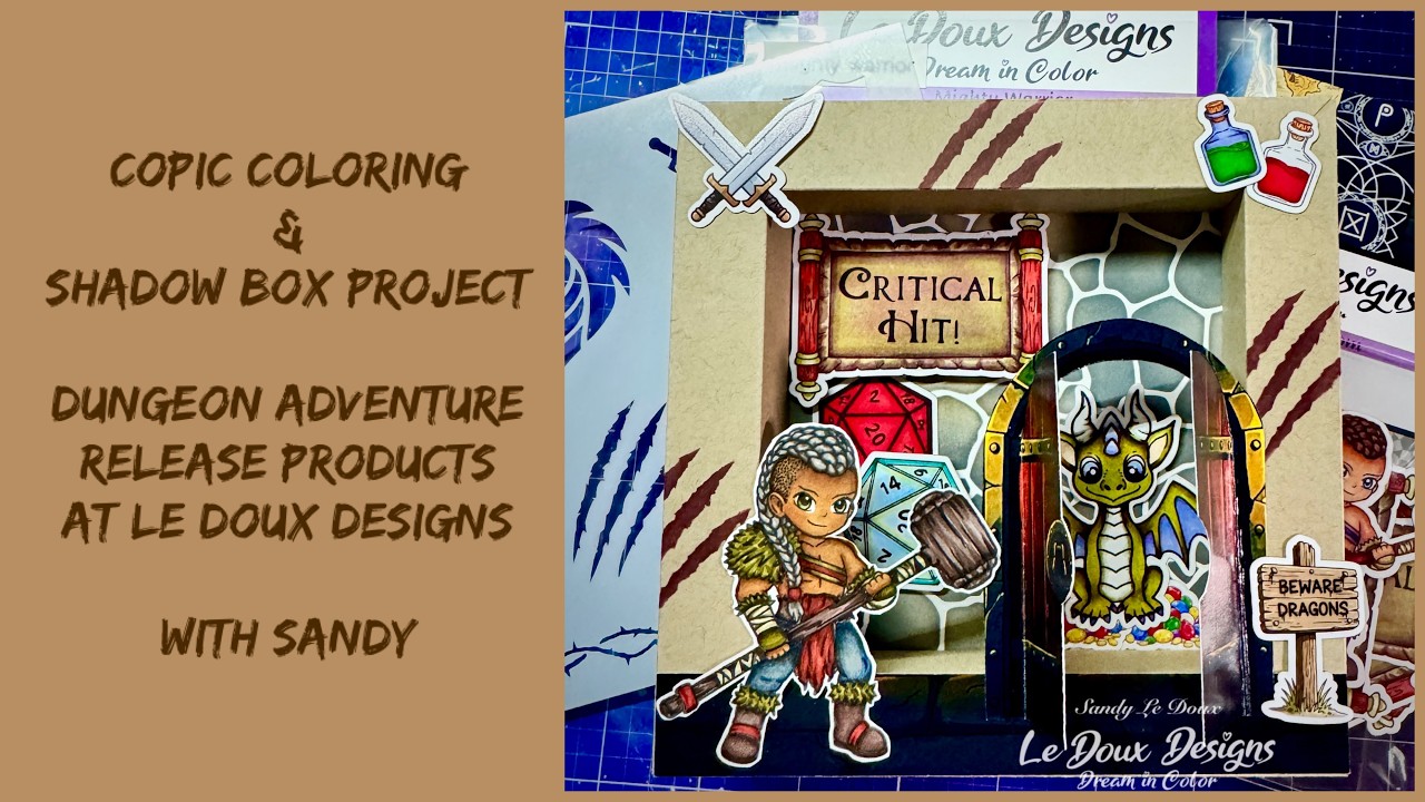Creating a 3D Dungeon Adventure! Shadow Box Tutorial
