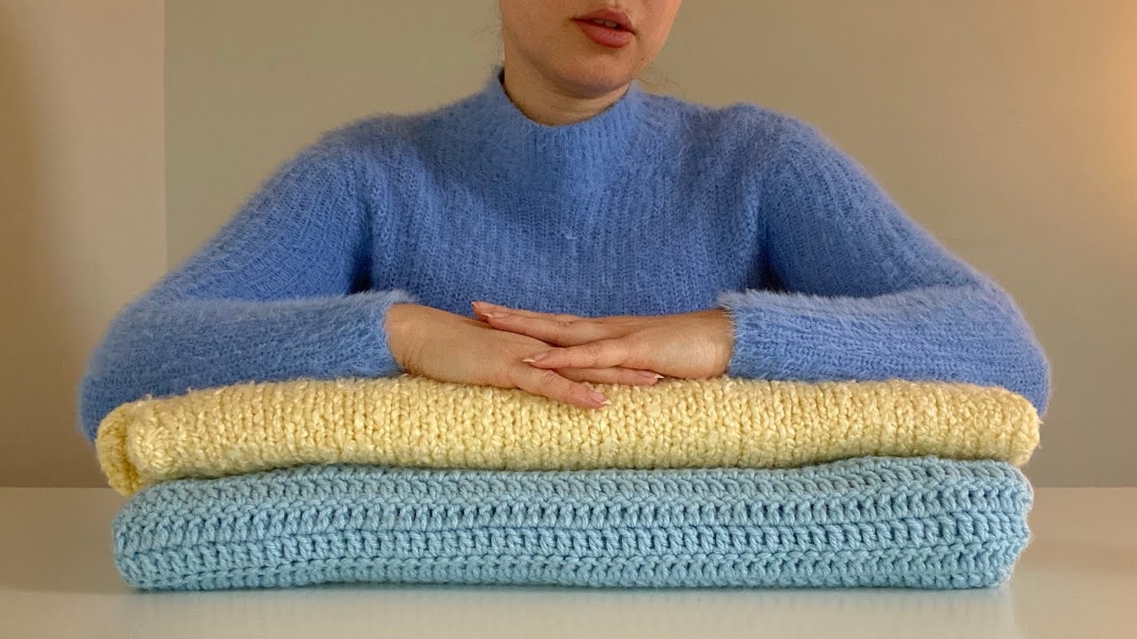 Soft-Spoken ASMR | Sweater Folding and Lint Rolling for Your Relaxation