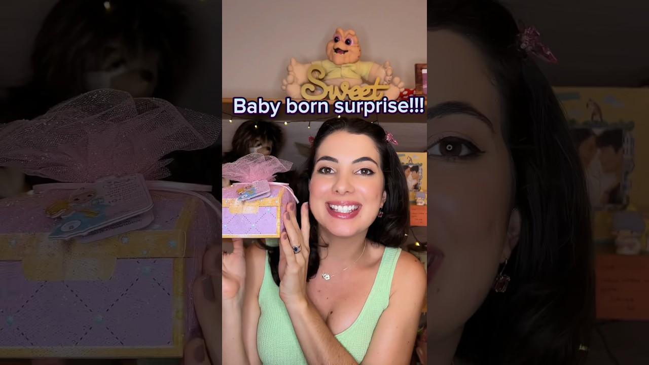 Baby born surprise!!  #asmr #asmrsounds