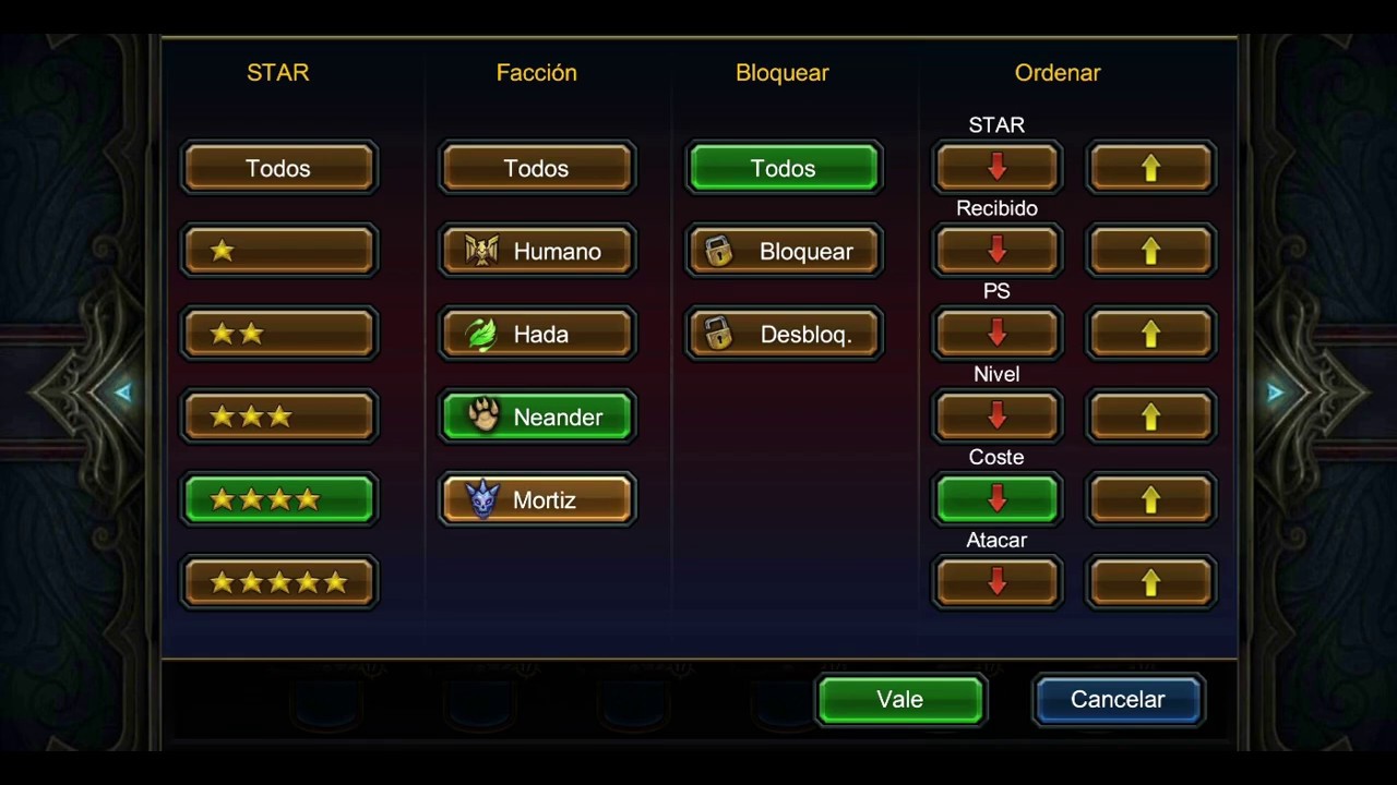 Deck Héroes Cuarta Habilidad para Sirvientes de 4 estrellas