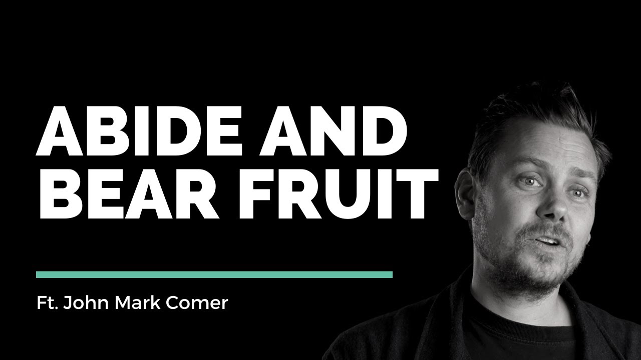 Abide & Bear Fruit // John Mark Comer // Vineyard Insights
