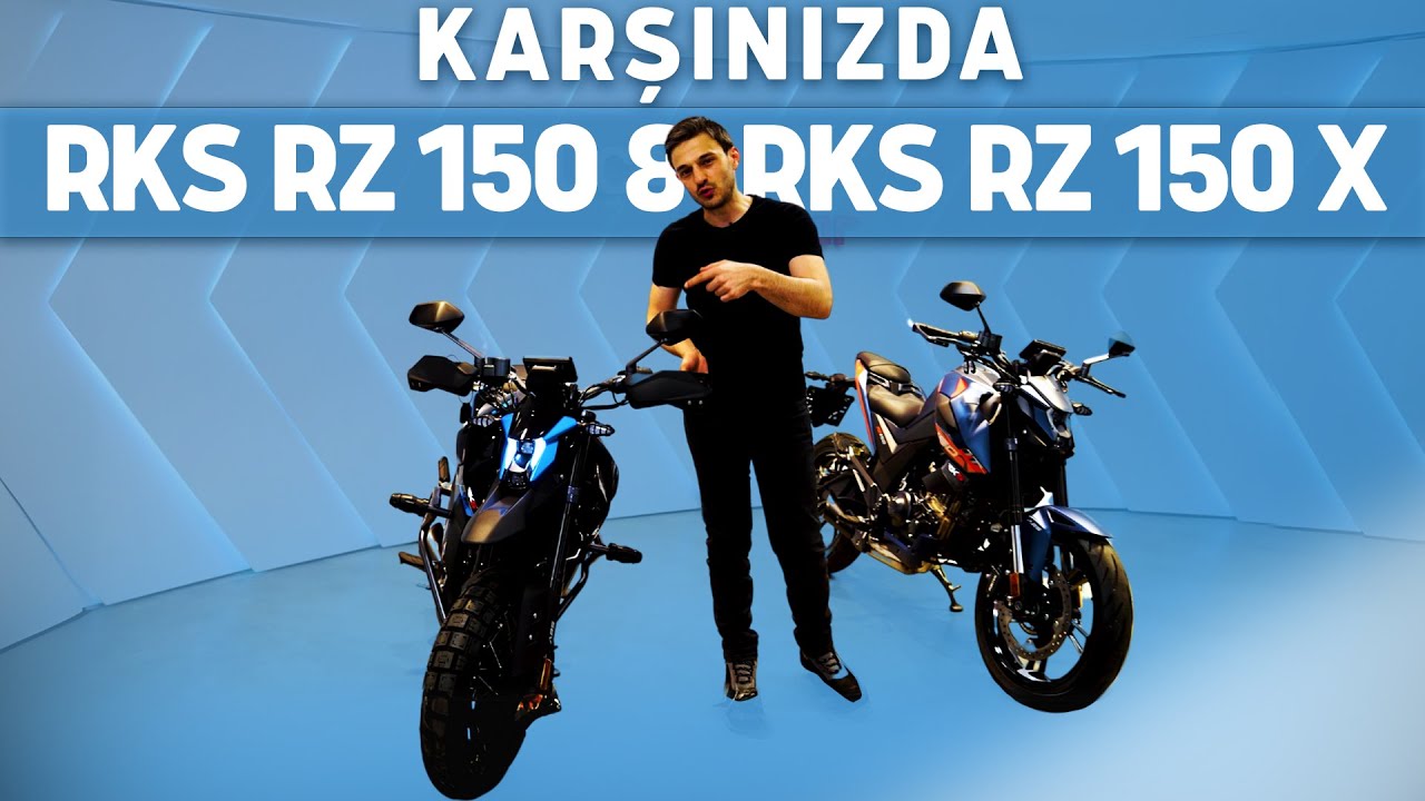RKS RZ 150 ve RKS RZ 150 X Bir Arada!