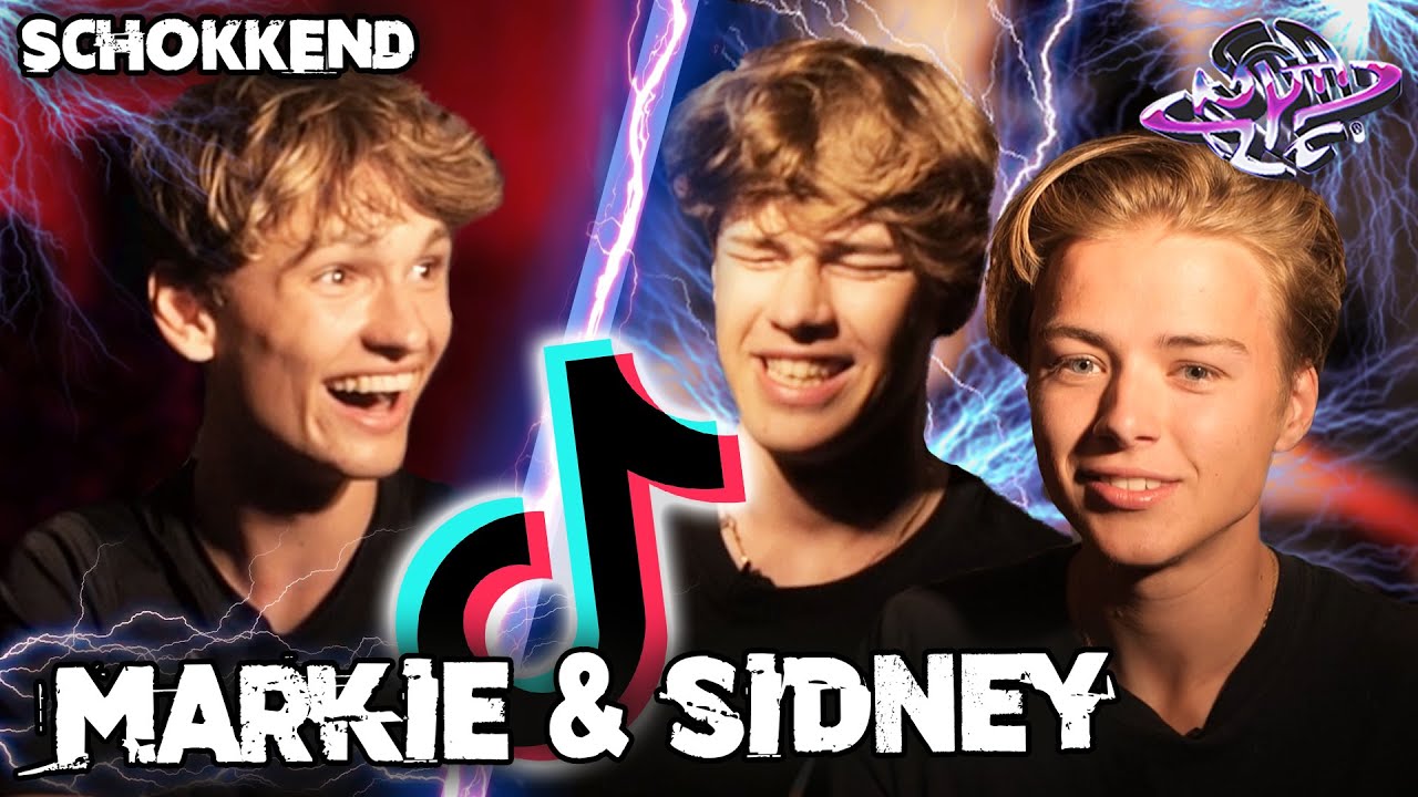 TIKTOK BOYS MARKIE & SIDNEY KRIJSEN OM SCHOKKEN 😰⚡️ | SCHOKKEND S2E6