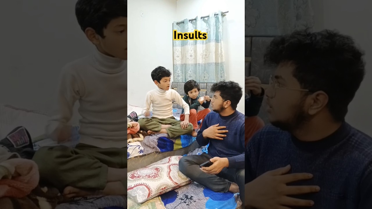 insults 😀 