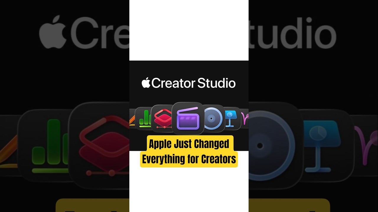 Apple Creator Studio: Just Changed Everything for Creators 