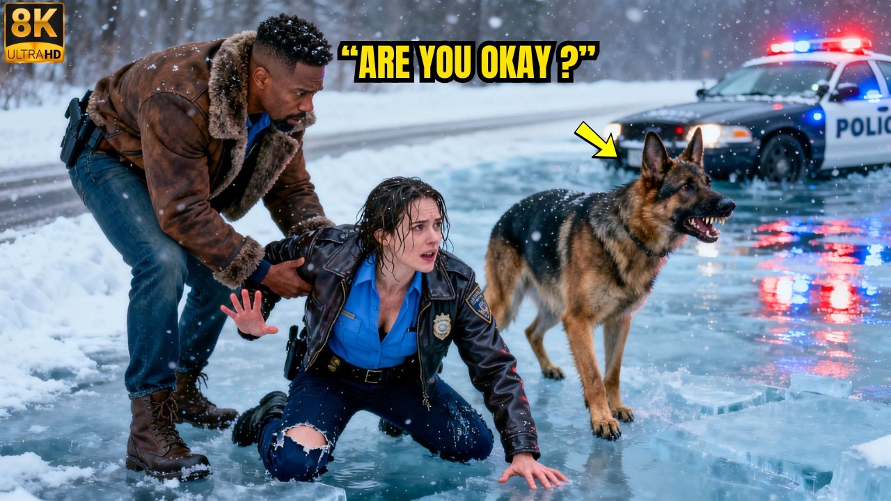 Black Single Dad’s Dog Dragged a Female Officer From the River — What Happened After Stunned the Cop