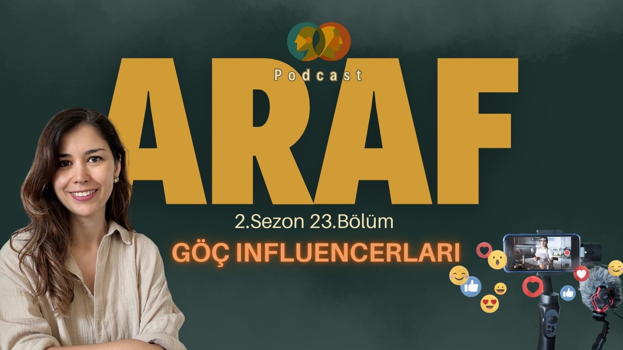 Göç Influencerları │ Deniz Küçükçelebi│ ARAF Podcast 37.Bölüm