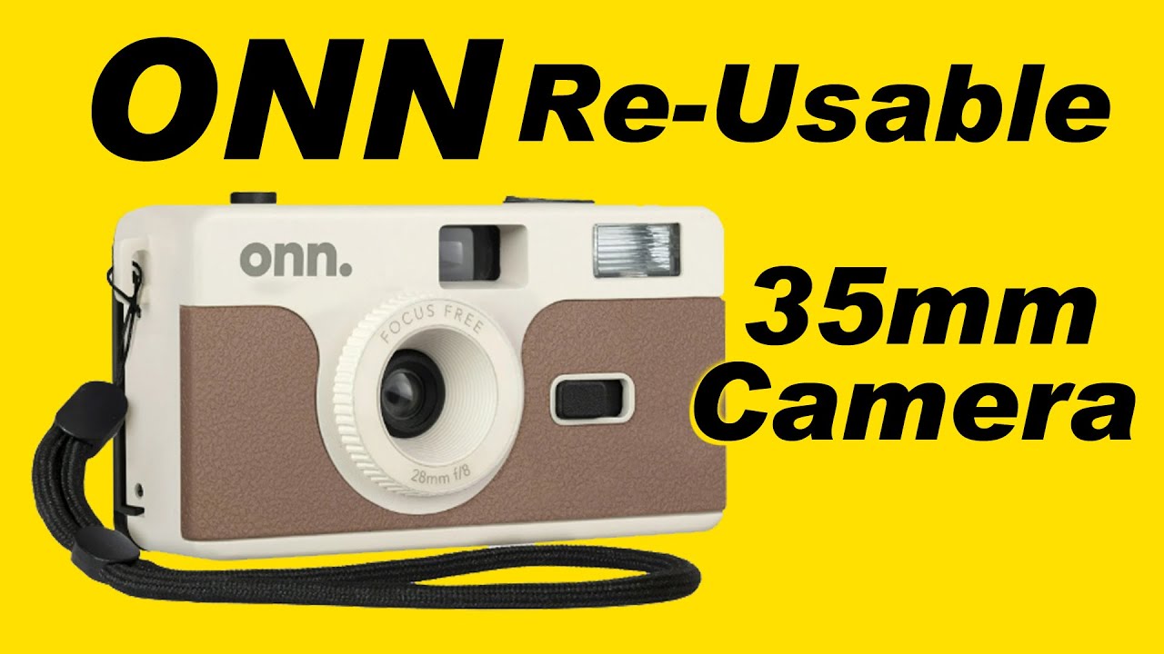 Wal-Mart $20 ONN 35mm Re-Usable Camera (that includes Film)