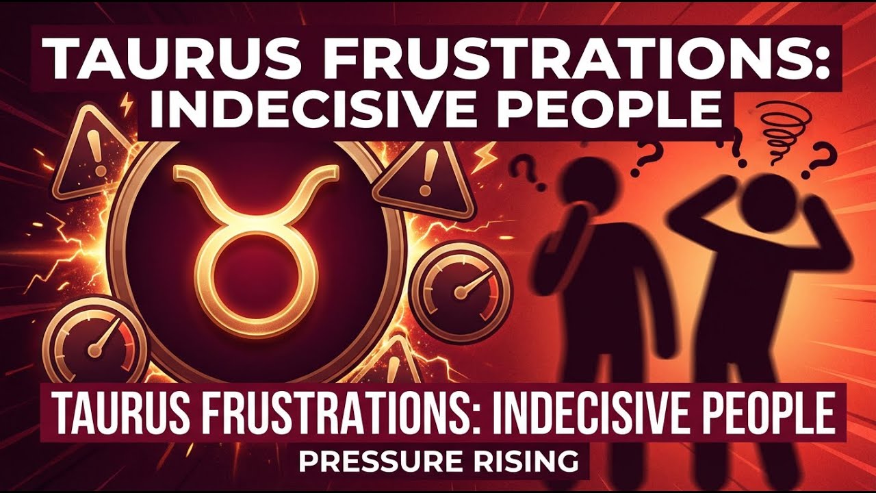 ♉L’indécision : le pire ennemi du Taureau♉