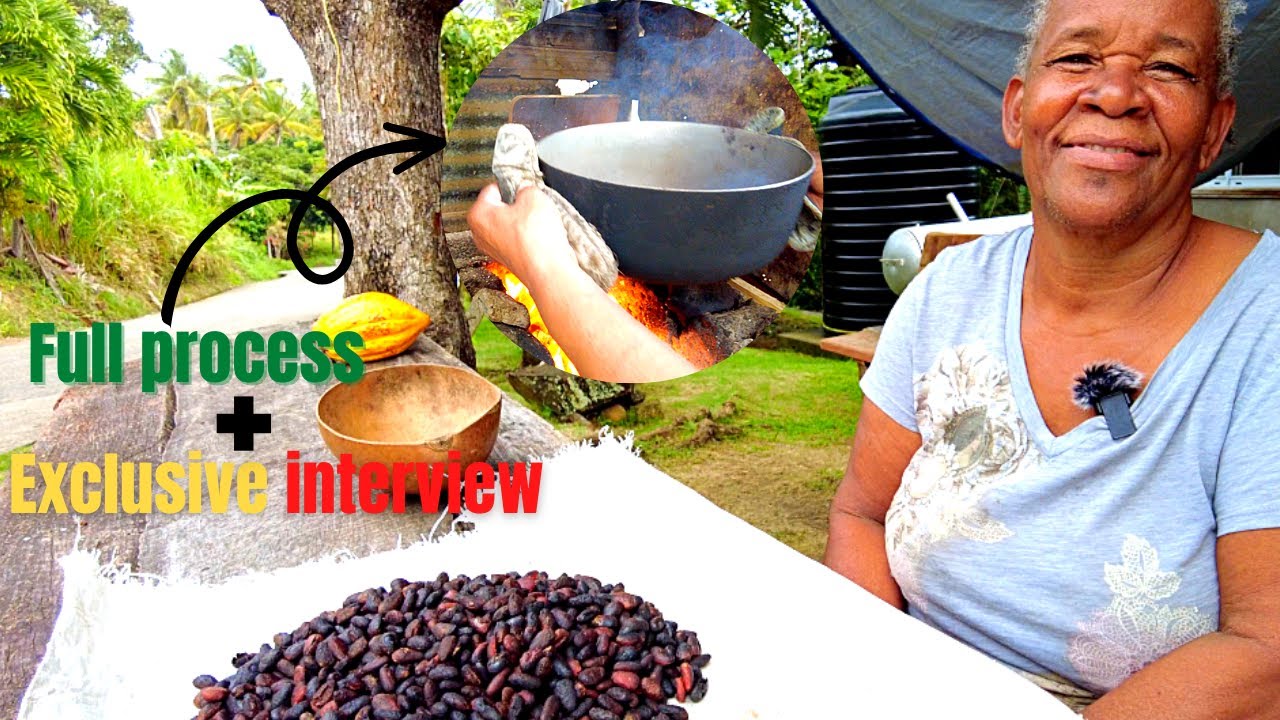 How my Caribbean family makes CHOCOLATE FROM SCRATCH in Sweet St. Lucia
