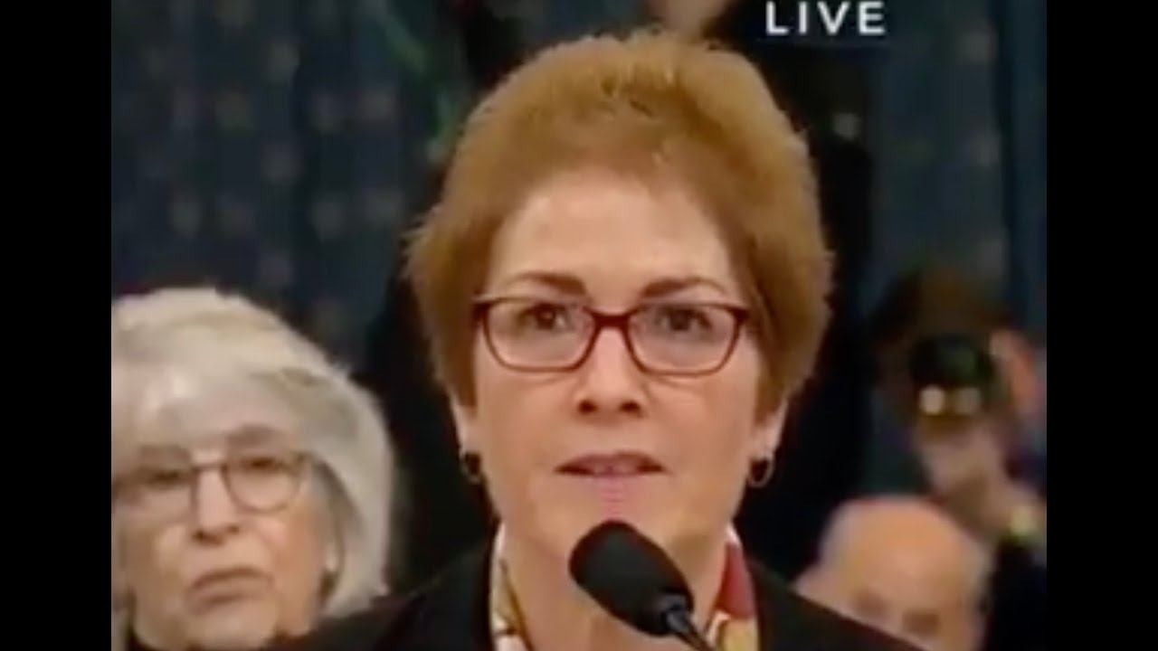 Crowd erupts in standing ovation for Yovanovitch at impeachment hearing