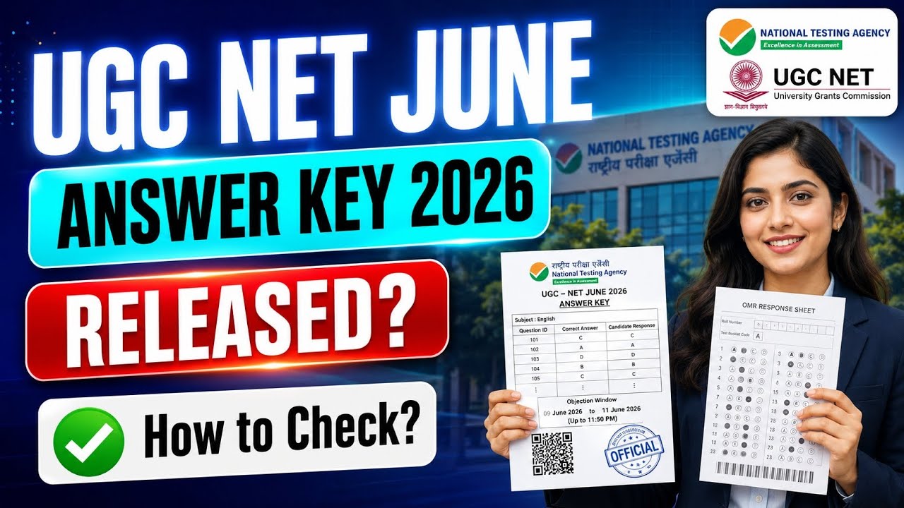 ugc net answer key 2026 | nta ugc net june answer key 2026
