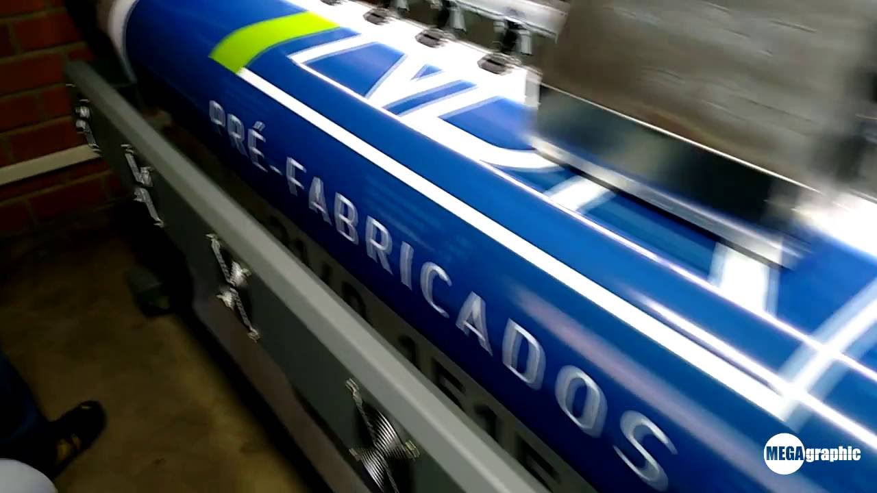 Impressora Eco solvente Compact Eco com cabe&ccedil;a EPSON DX7