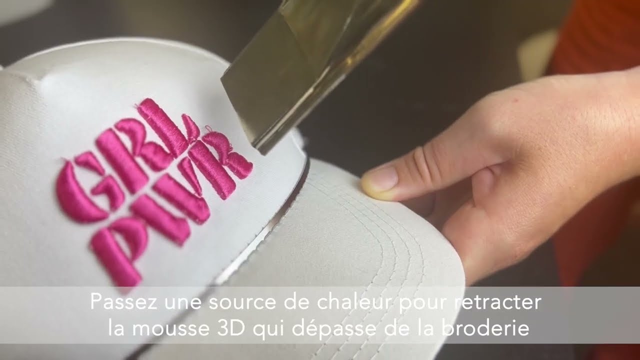 Broderie mousse 3D avec la TMEZ de Tajima (BODYBUILDER)