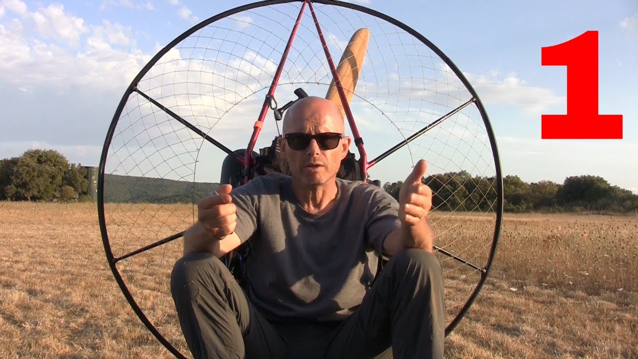 Pr&eacute;sentation de mon paramoteur et conseils de vol pour d&eacute;butant