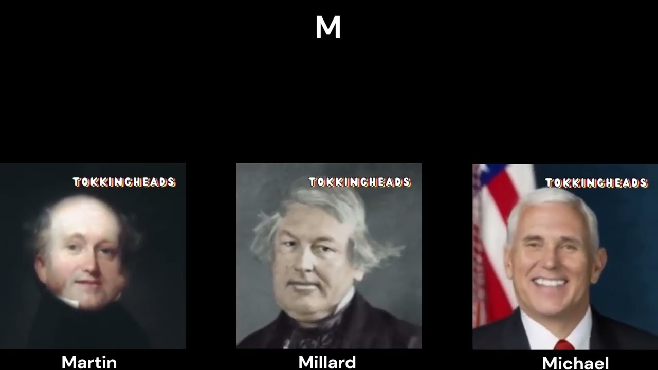 VPOTUS sing random songs based on the alphabetical order of their birth (first) name