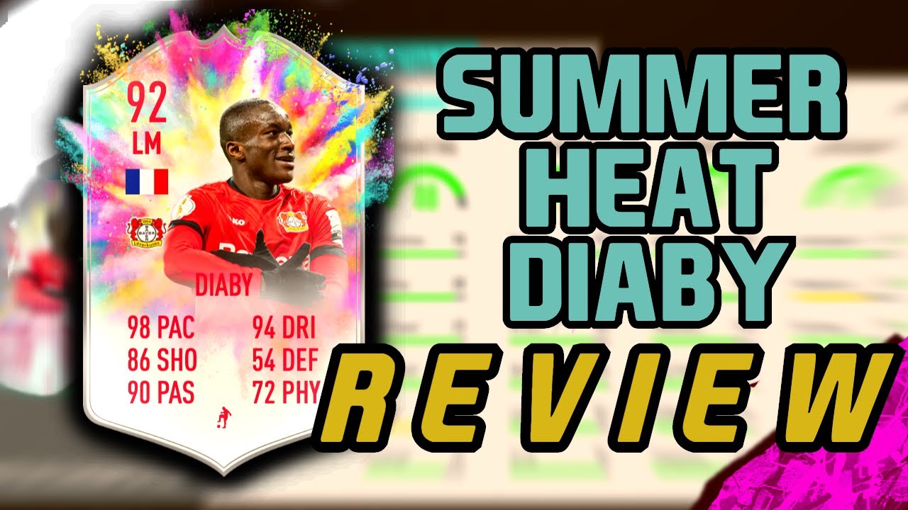 SUMMER HEAT MOUSSA DIABY REVIEW! - FIFA 20 ULTIMATE TEAM