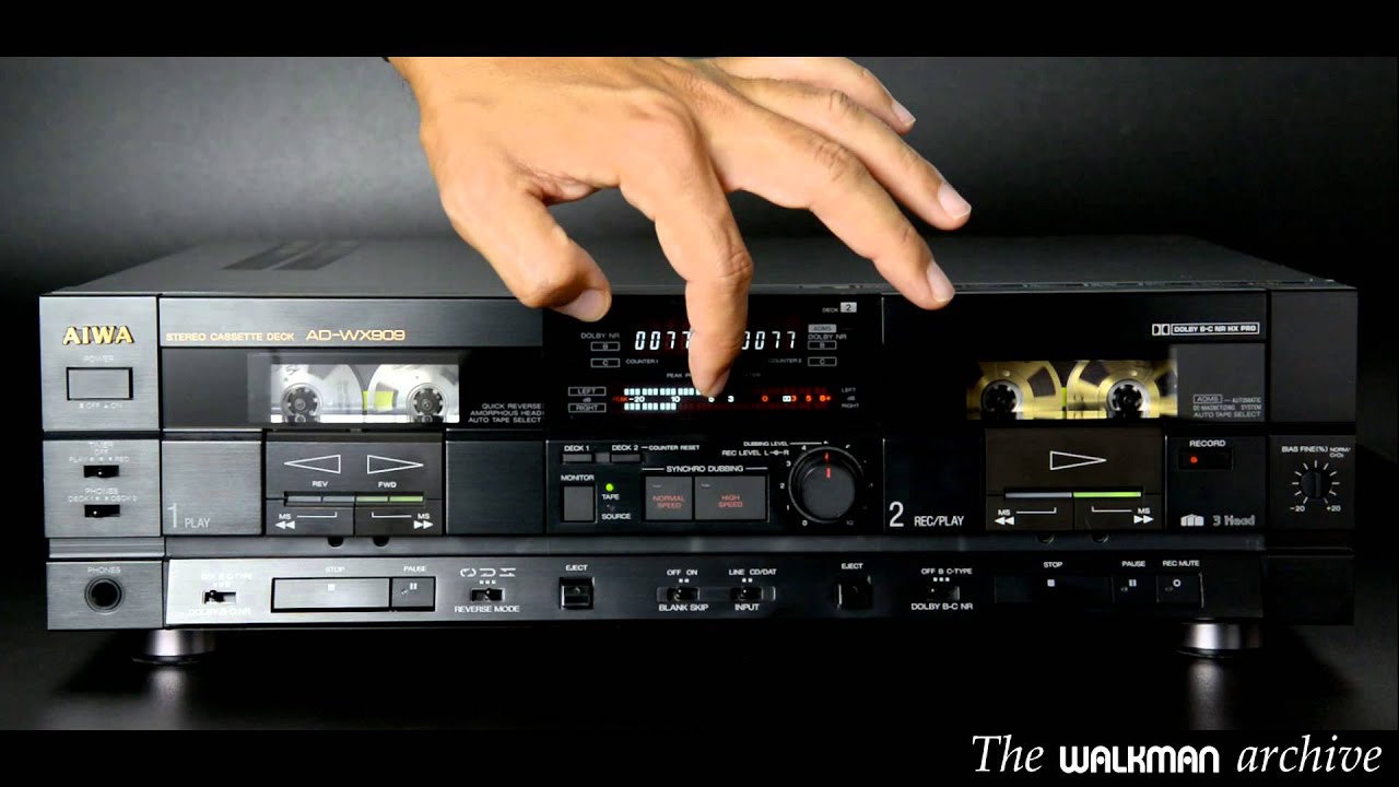 AIWA AD-WX909 In-depth review - Walkman Archive